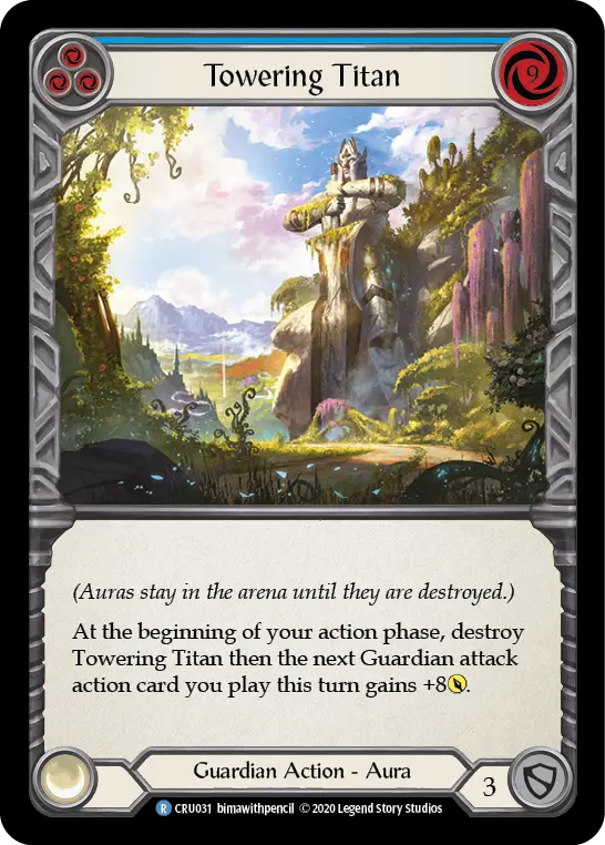 Towering Titan (Blue) CRU031