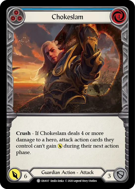 Chokeslam (Blue) CRU037