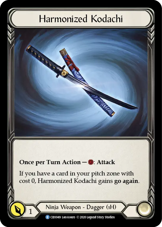Harmonized Kodachi CRU049