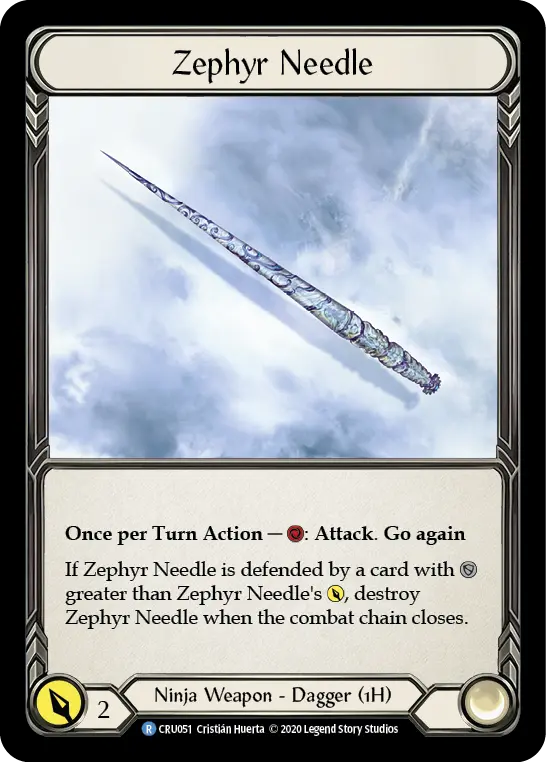 Zephyr Needle CRU051
