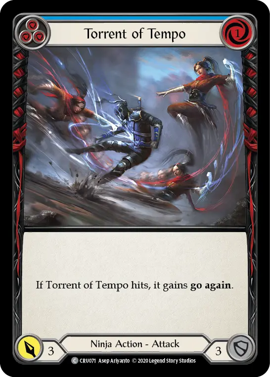 Torrent of Tempo (Blue) CRU071
