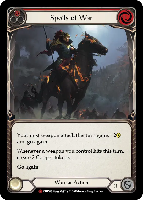 Spoils of War (Red) CRU084