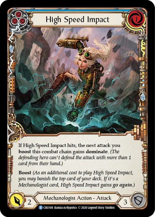 High Speed Impact (Blue) CRU108