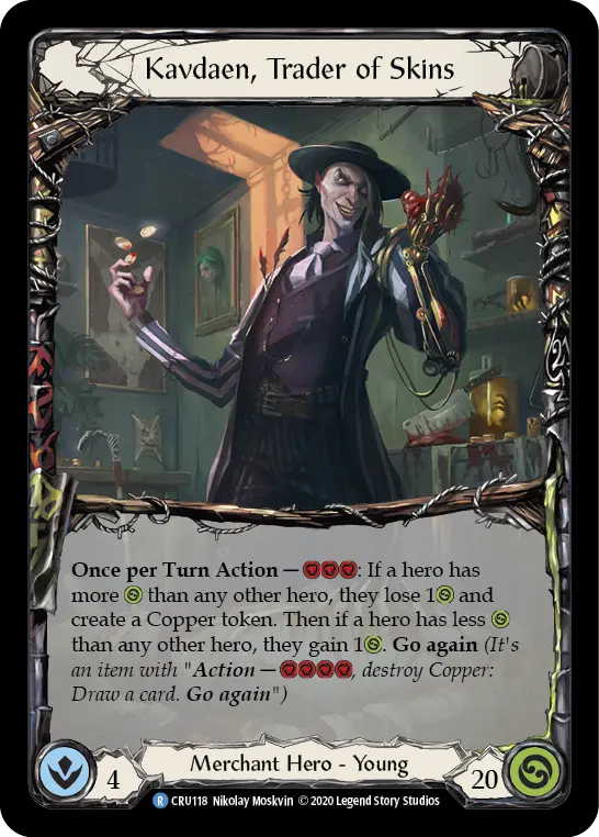 Kavdaen, Trader of Skins CRU118