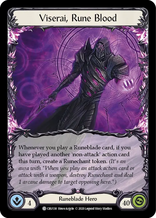 Viserai, Rune Blood CRU138