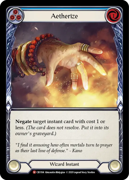 Aetherize (Blue) CRU164