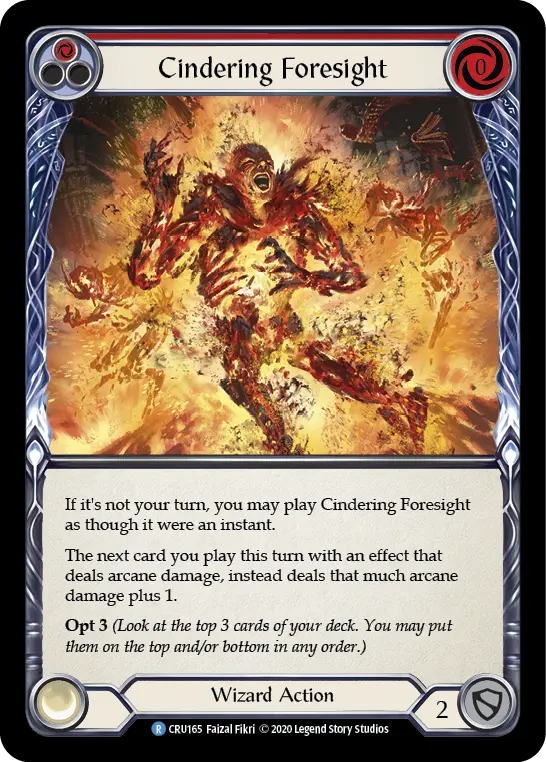 Cindering Foresight (Red) CRU165