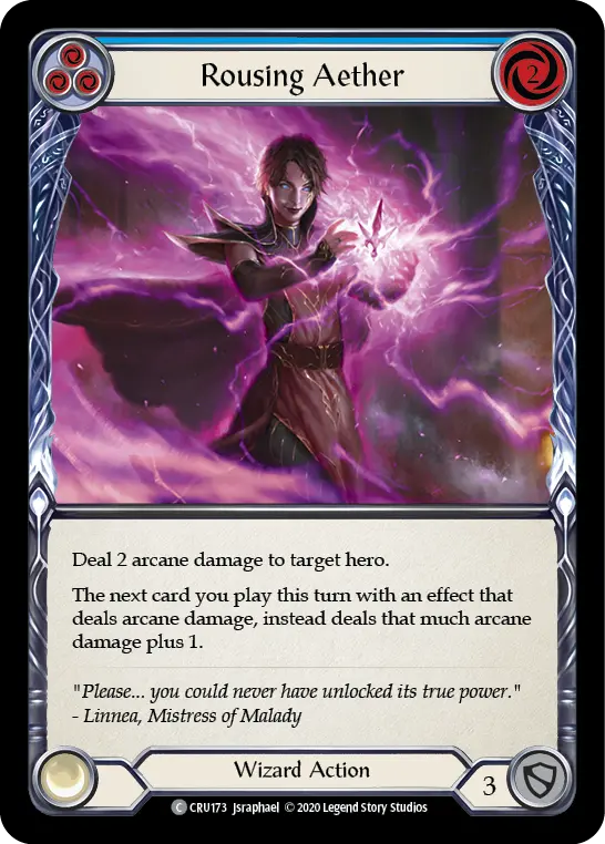 Rousing Aether (Blue) CRU173