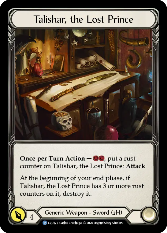 Talishar, the Lost Prince CRU177