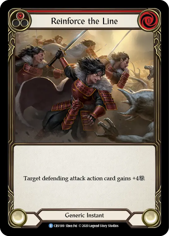 Reinforce the Line (Red) CRU189