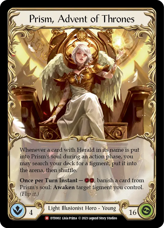 Prism, Advent of Thrones DTD002