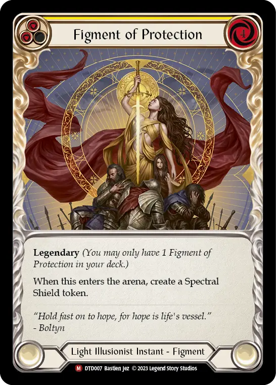 Figment of Protection (Yellow) DTD007