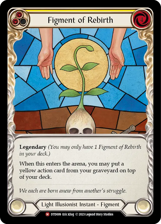 Figment of Rebirth (Yellow) DTD009