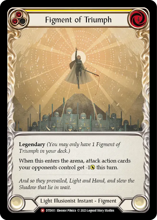 Figment of Triumph (Yellow) DTD011