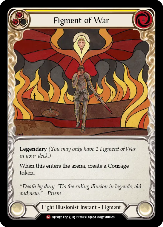 Figment of War (Yellow) DTD012