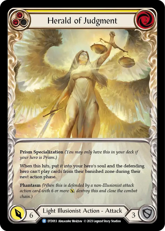 Herald of Judgment (Yellow) DTD013