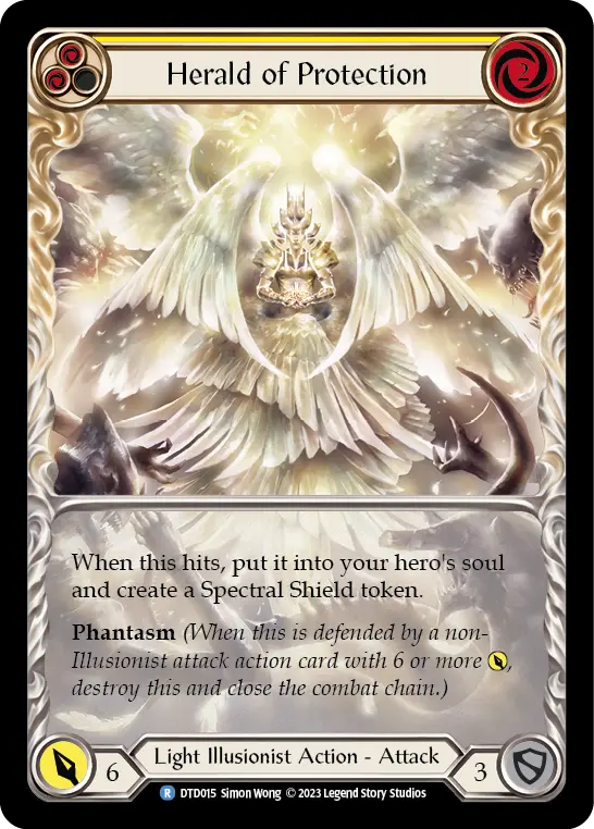 Herald of Protection (Yellow) DTD015