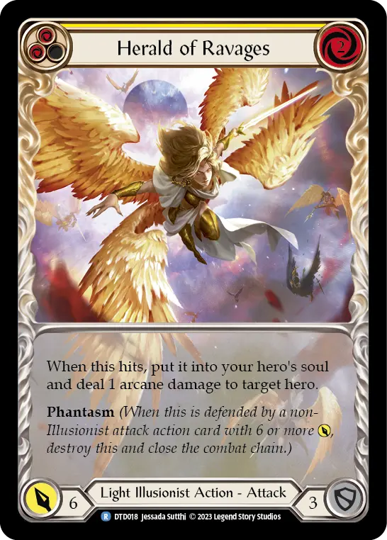 Herald of Ravages (Yellow) DTD018