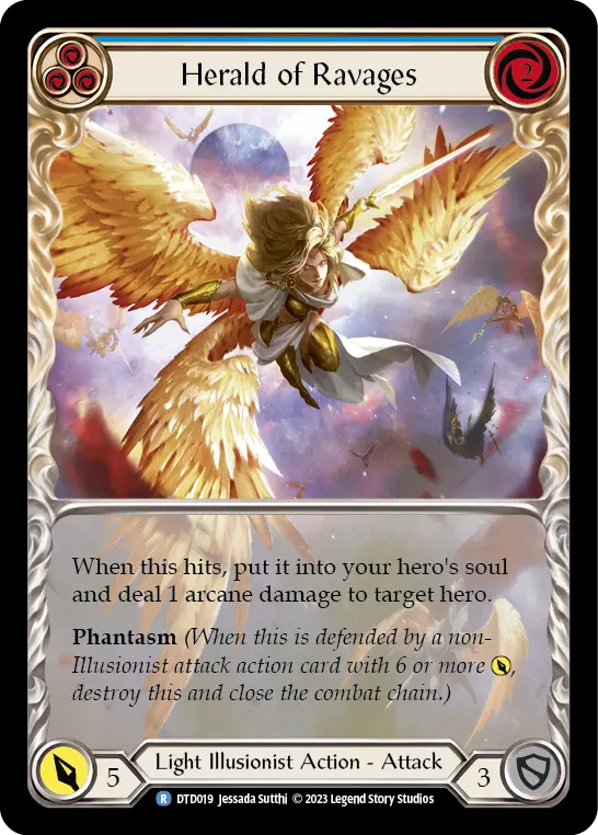 Herald of Ravages (Blue) DTD019