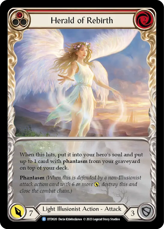 Herald of Rebirth (Red) DTD020