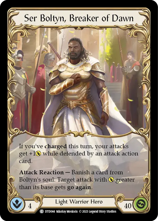 Ser Boltyn, Breaker of Dawn DTD044