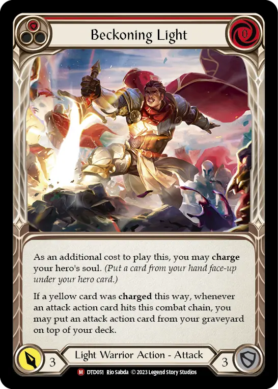 Beckoning Light (Red) DTD051