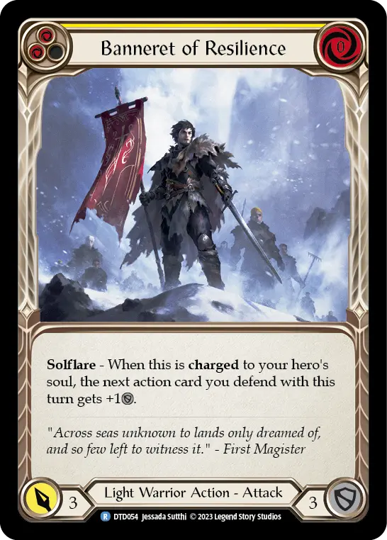 Banneret of Resilience (Yellow) DTD054