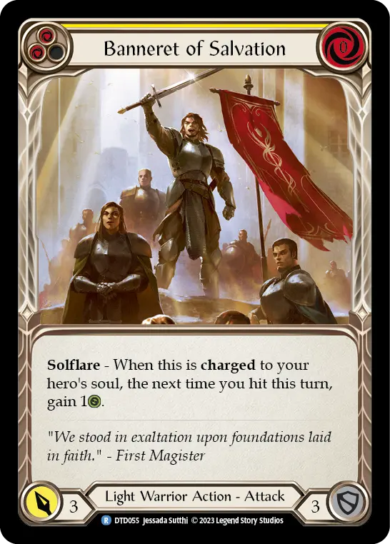 Banneret of Salvation (Yellow) DTD055