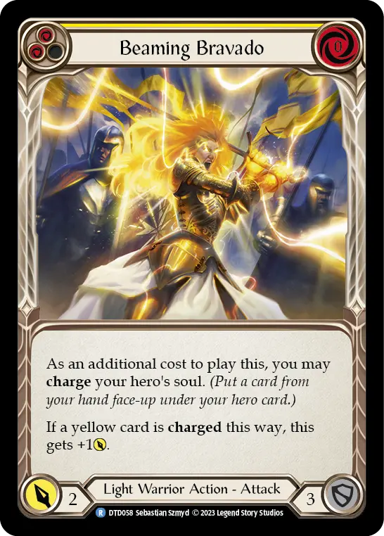 Beaming Bravado (Yellow) DTD058