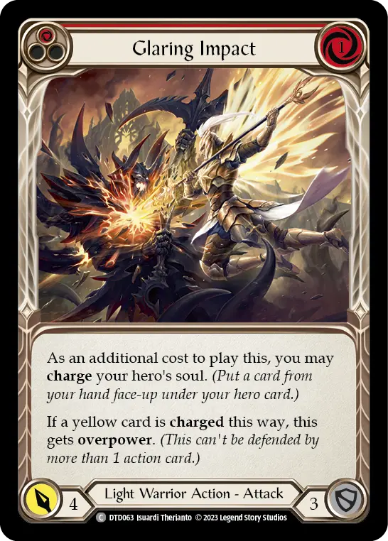 Glaring Impact (Red) DTD063