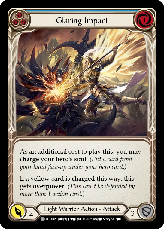 Glaring Impact (Blue) DTD065