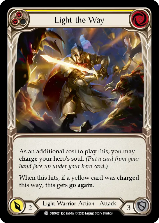 Light the Way (Yellow) DTD067