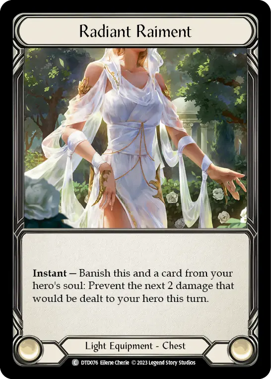 Radiant Raiment DTD076