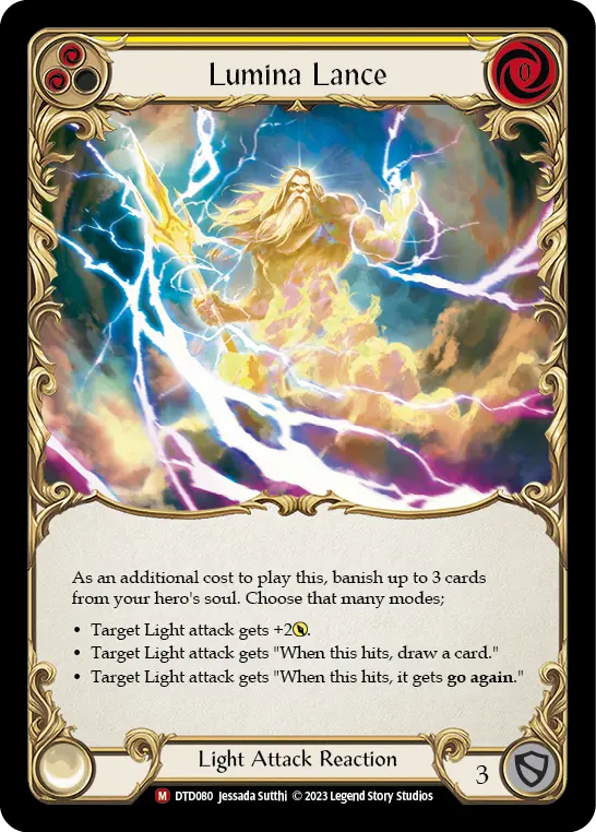 Lumina Lance (Yellow) DTD080