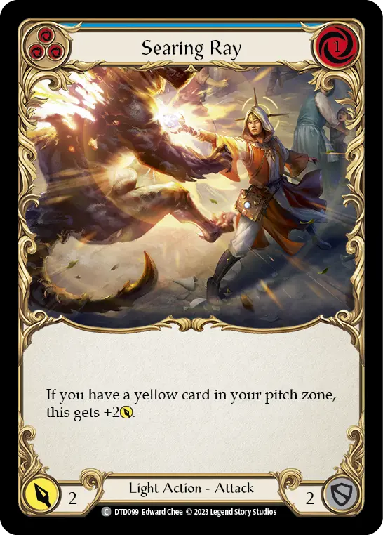 Searing Ray (Blue) DTD099