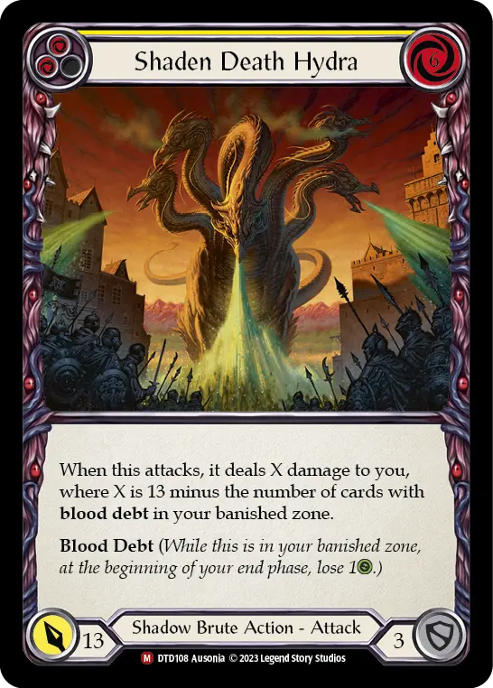 Shaden Death Hydra (Yellow) DTD108