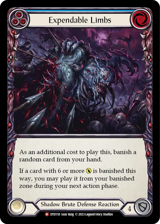 Expendable Limbs (Blue)