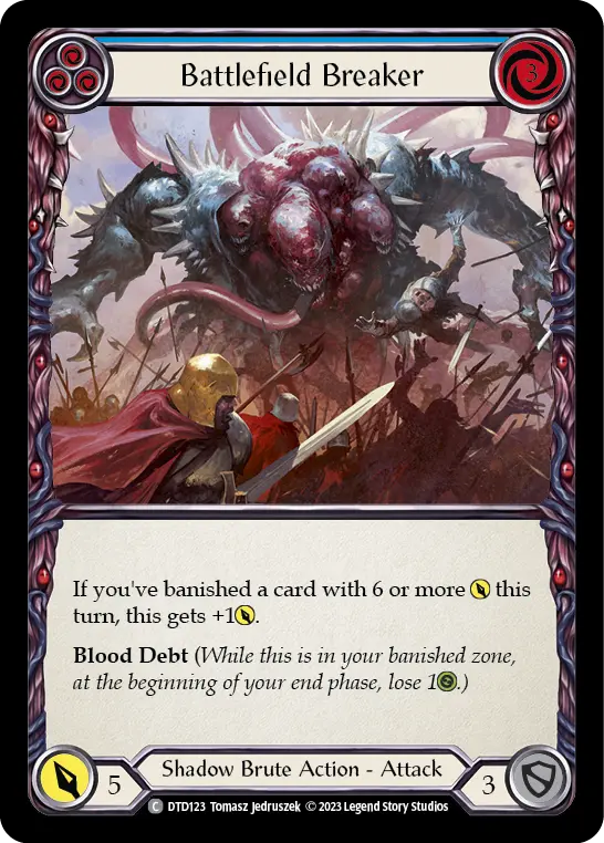 Battlefield Breaker (Blue) DTD123
