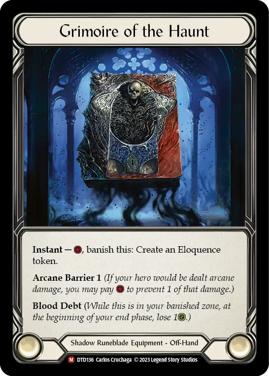 Grimoire of the Haunt DTD136