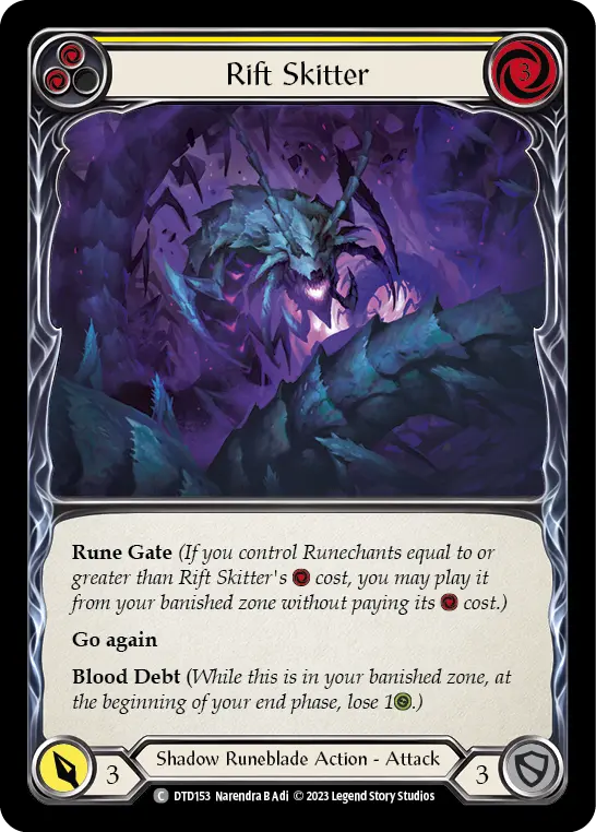 Rift Skitter (Yellow)
