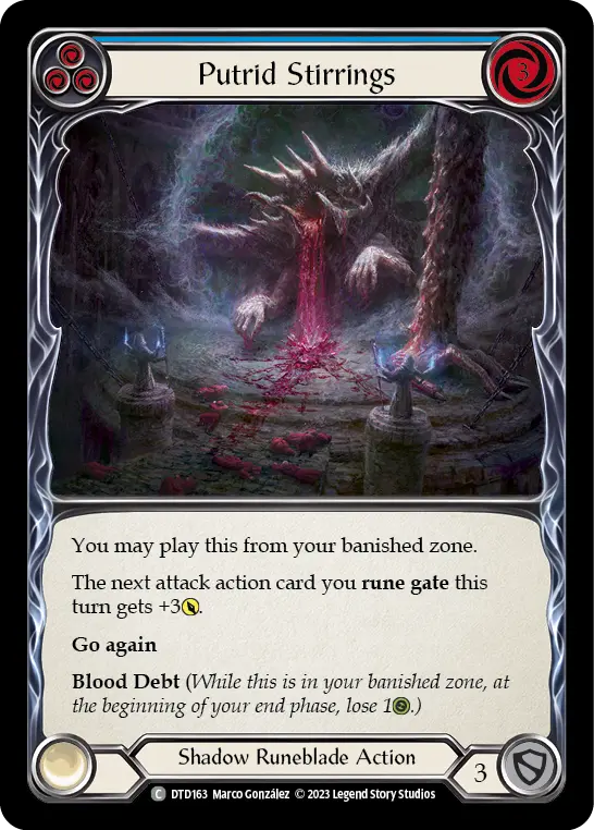 Putrid Stirrings (Blue) DTD163
