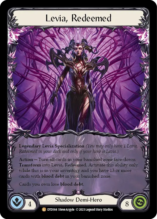 Levia, Redeemed DTD164