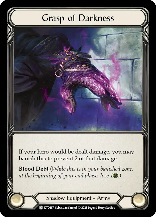 Grasp of Darkness DTD167