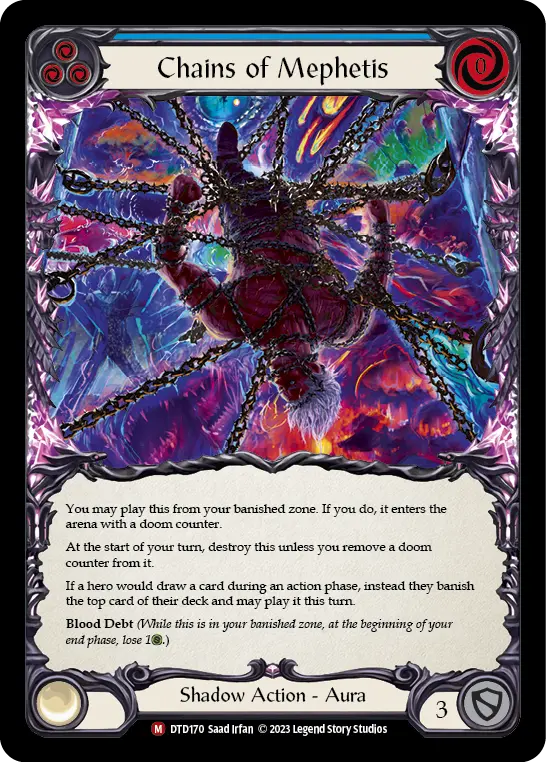 Chains of Mephetis (Blue) DTD170