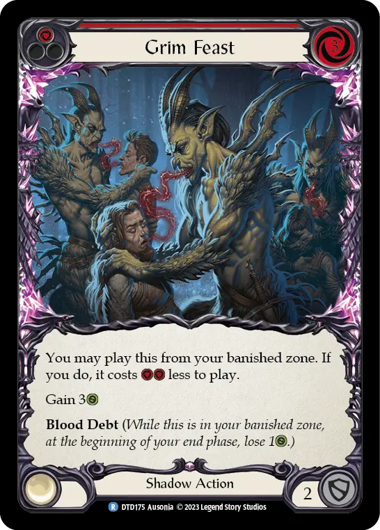 Grim Feast (Red) DTD175