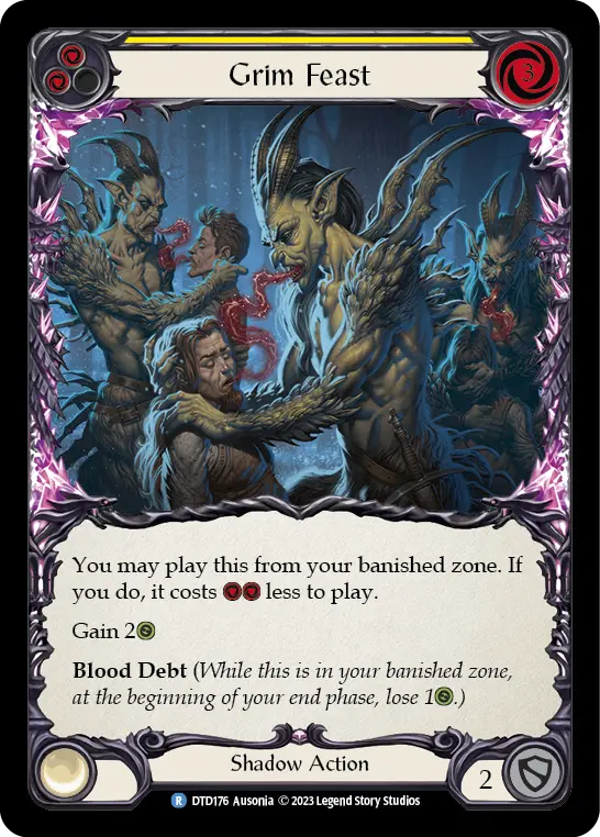 Grim Feast (Yellow) DTD176