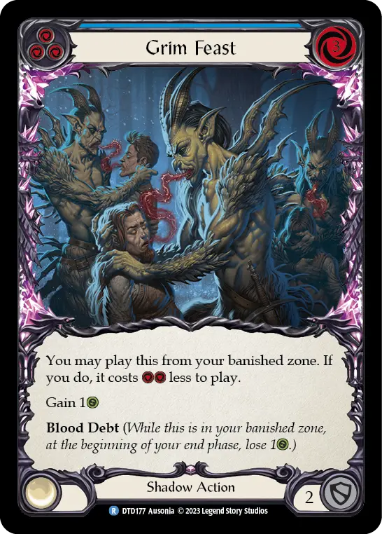 Grim Feast (Blue) DTD177