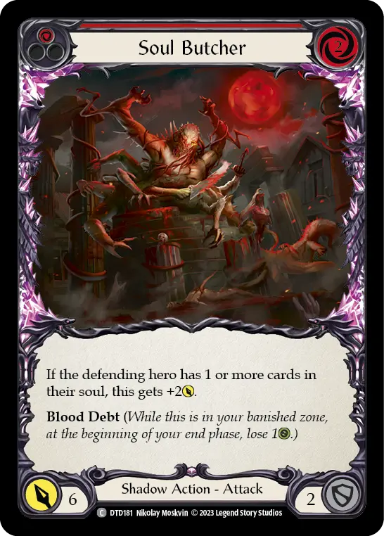 Soul Butcher (Red) DTD181