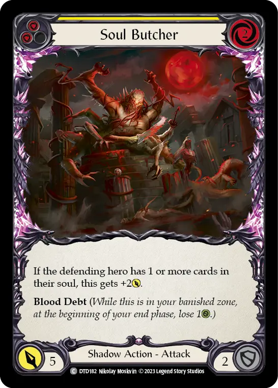 Soul Butcher (Yellow) DTD182