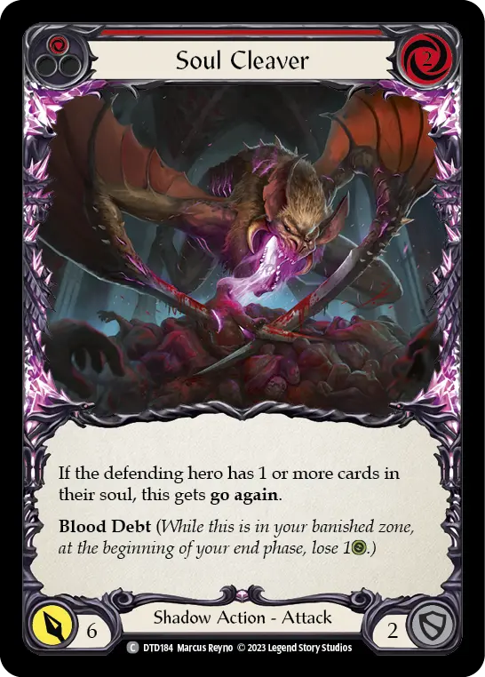 Soul Cleaver (Red) DTD184